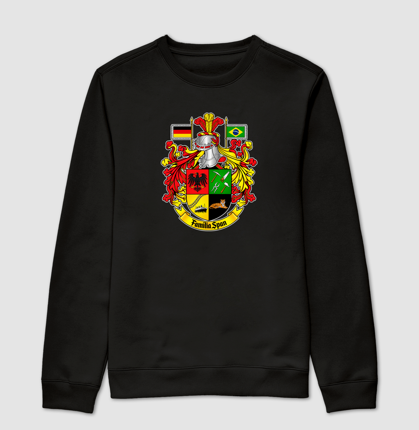 Família Span - Suéter Moletom