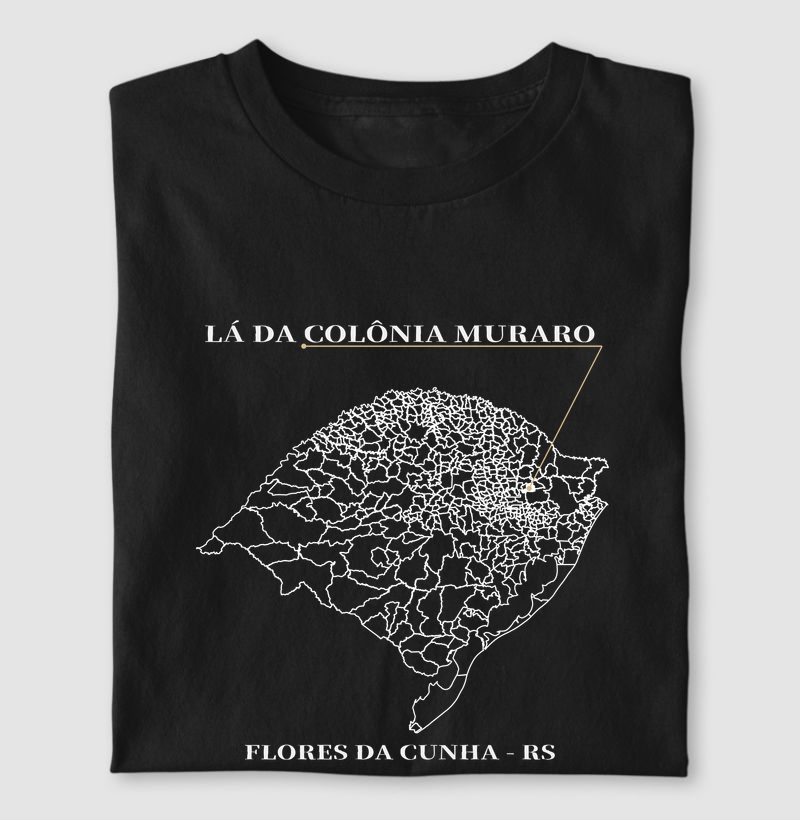 Colônia Muraro | Origem Localidade RS - Camiseta