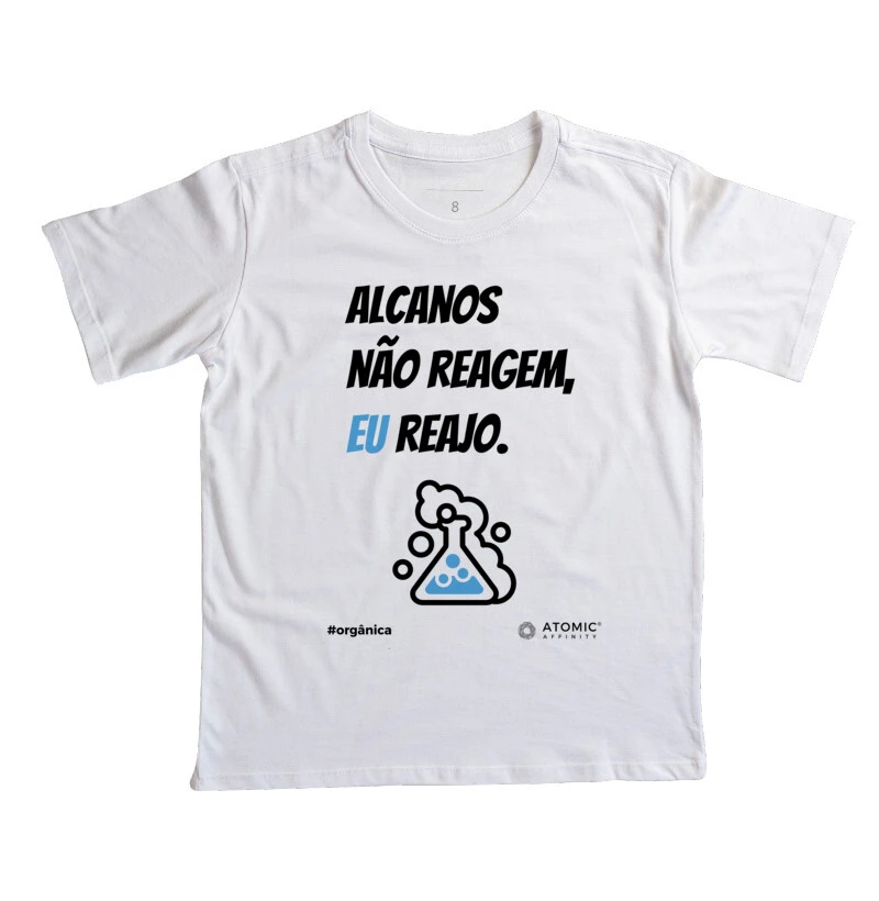 Alcanos não reagem, eu reajo.