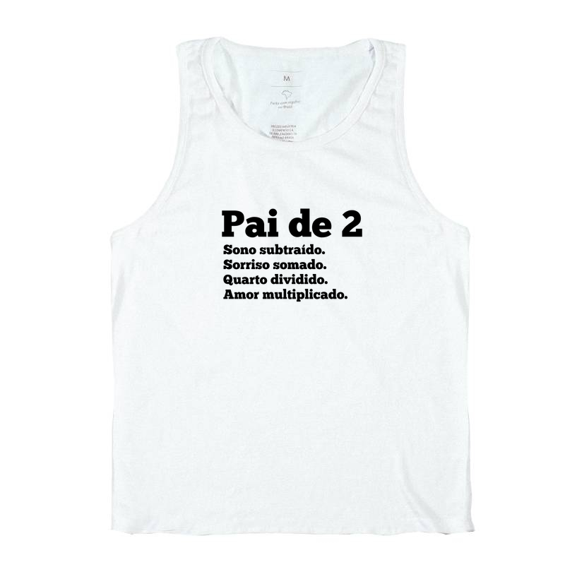 Pai de 2, Amor Multiplicado Regata