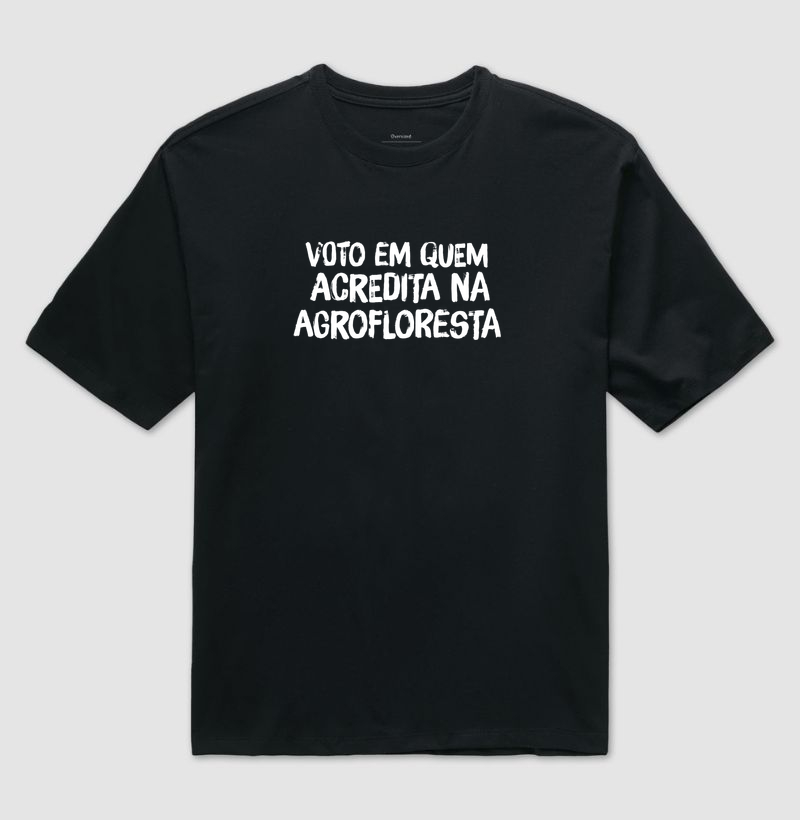 Agrofloresta - Camiseta Oversized
