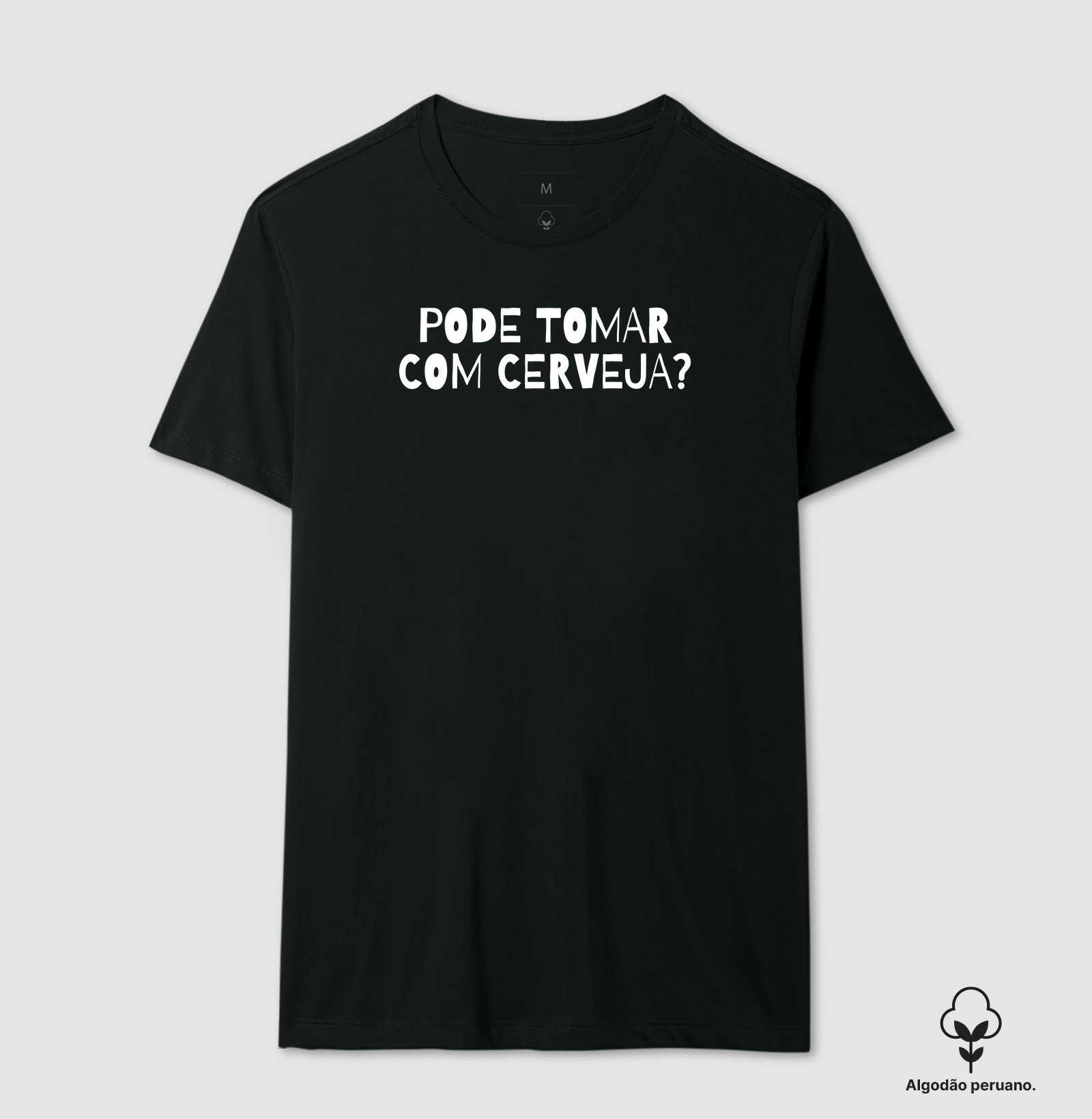 Pode tomar com cerveja?