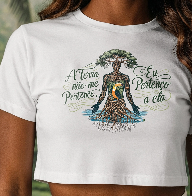 A terra não me pertence, eu pertenço a ela