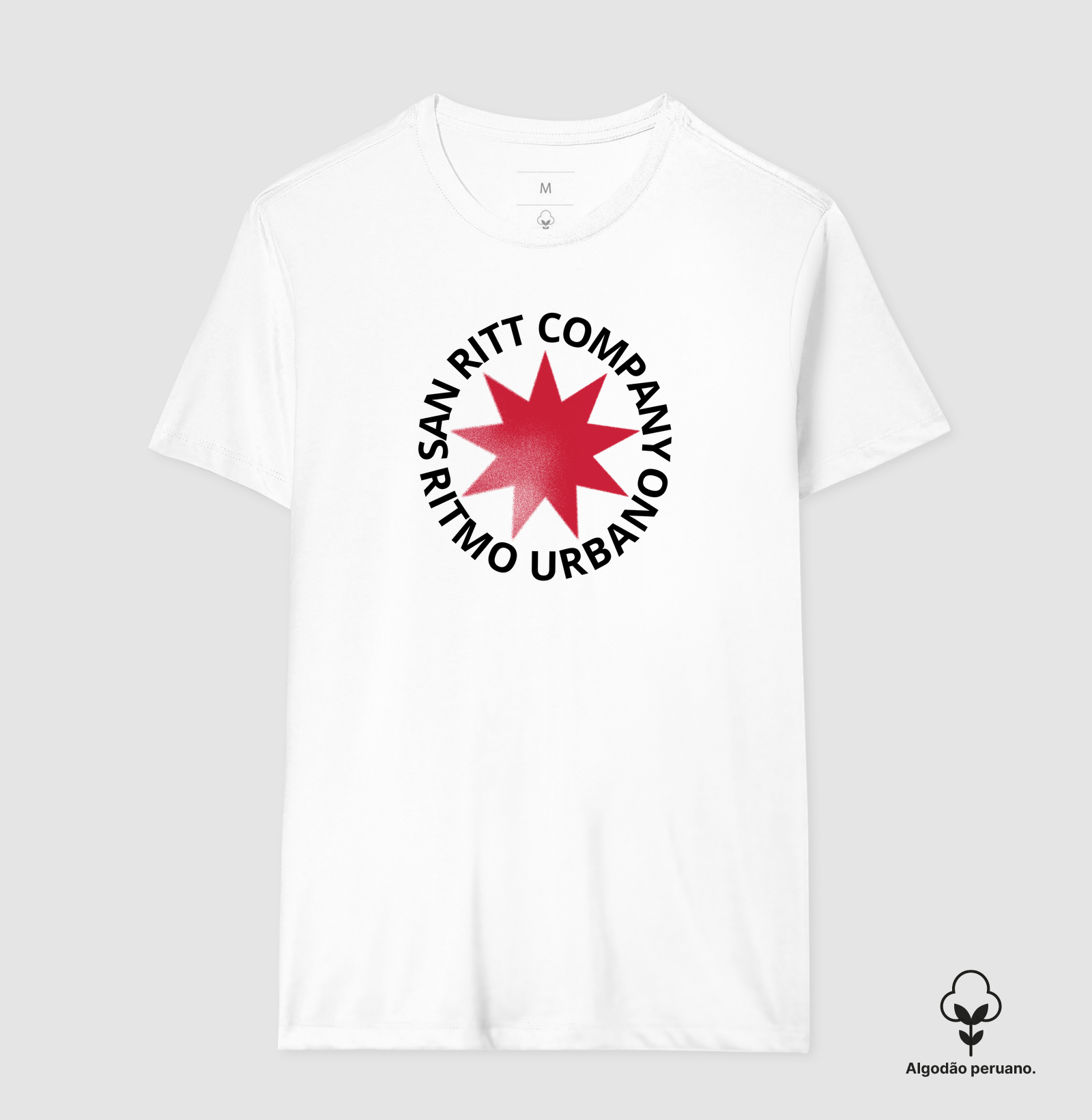Camiseta Algodão Peruano S★R RED