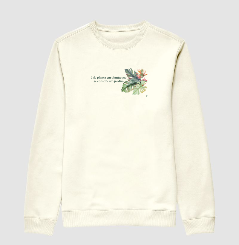 É de planta em planta que se constrói um jardim