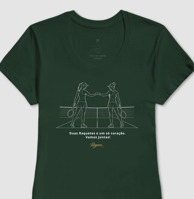 Camiseta - Tennis - Vamos juntas! 
