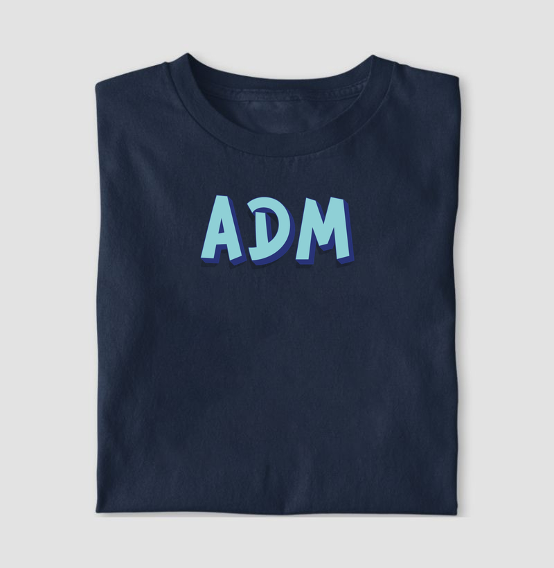 ADM typo blue
