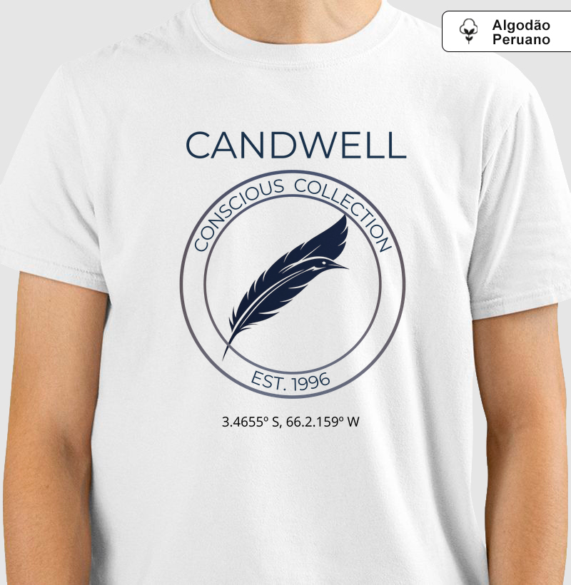 Camiseta Candwell Seal | Algodão Peruano