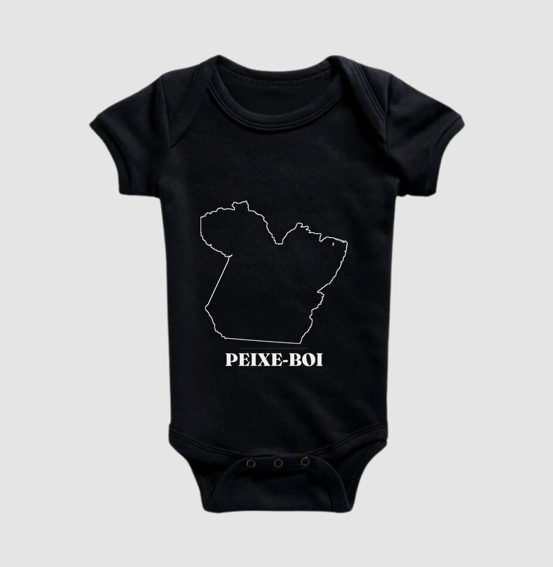 Peixe-Boi | Traço PA - Body Infantil