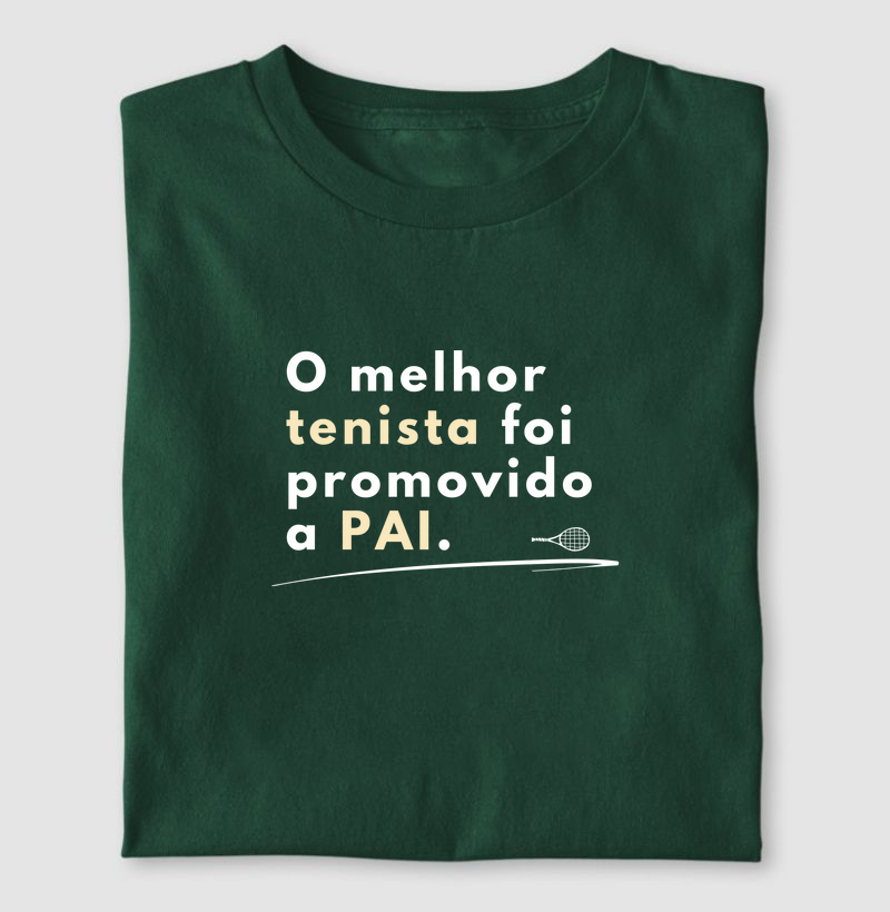 O melhor tenista foi promovido a pai