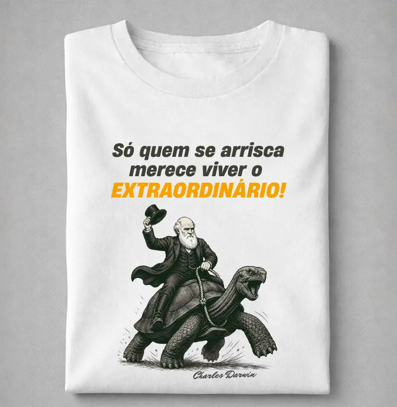 Charles Darwin vivendo o EXTRAORDINÁRIO!