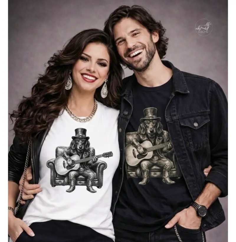 Dach, guitarra e sofá 