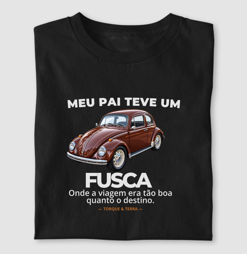 Meu pai teve um - FUSCA - marrom escuro