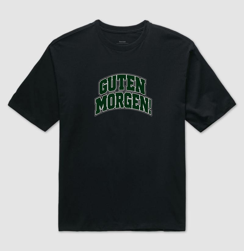 Guten Morgen! - Camiseta Oversized