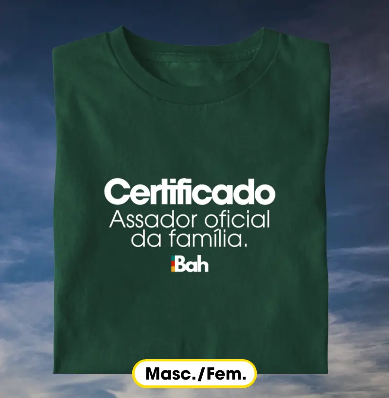 Certificado: Assador da família