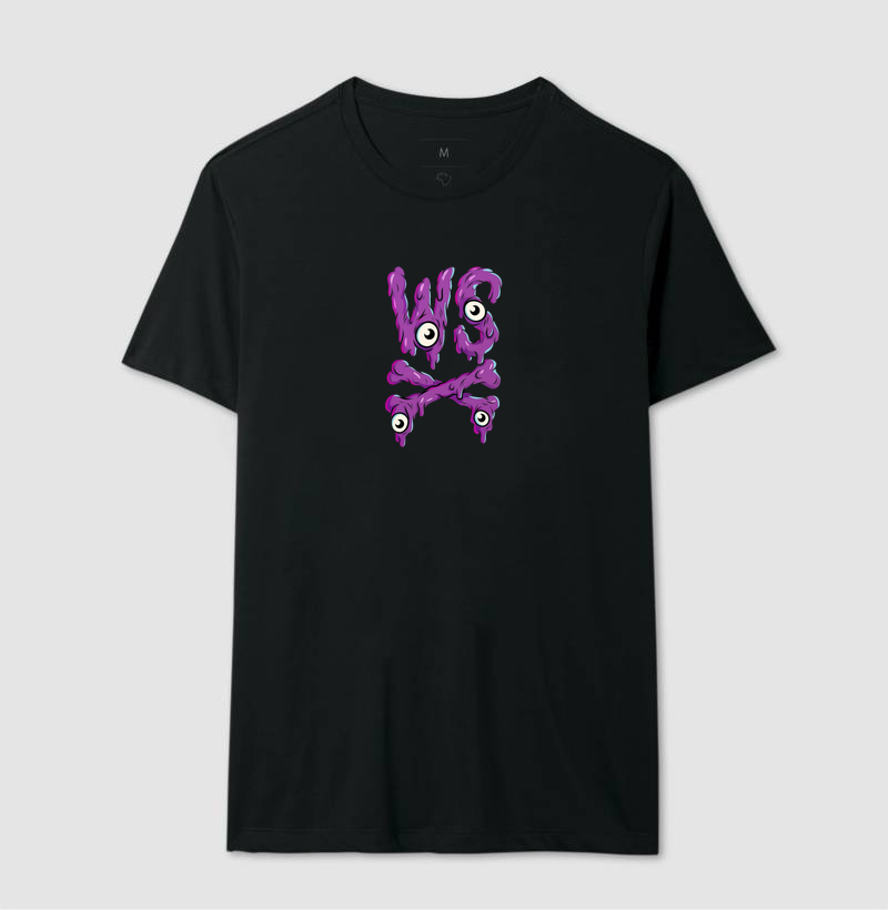 Camiseta Purple Monster