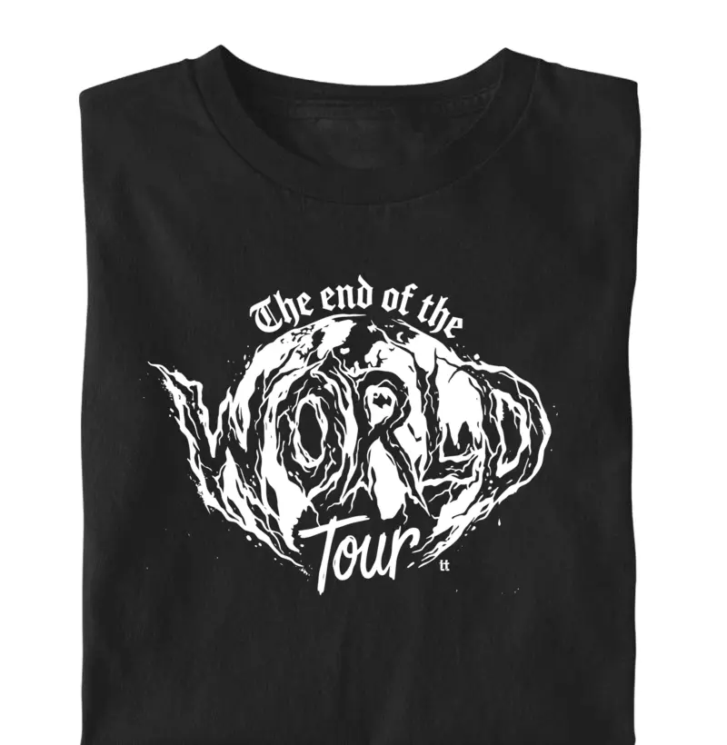 Camiseta The End of the World Tour | Últimas Palavras
