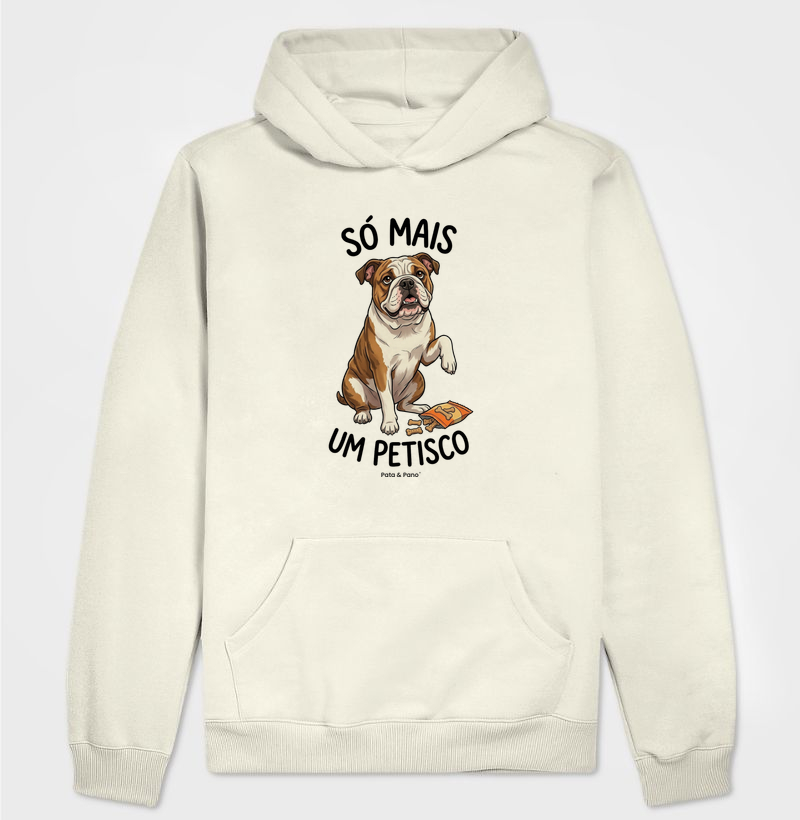 HODDIE MOLETOM BULLDOGUE INGLÊS PETISCO