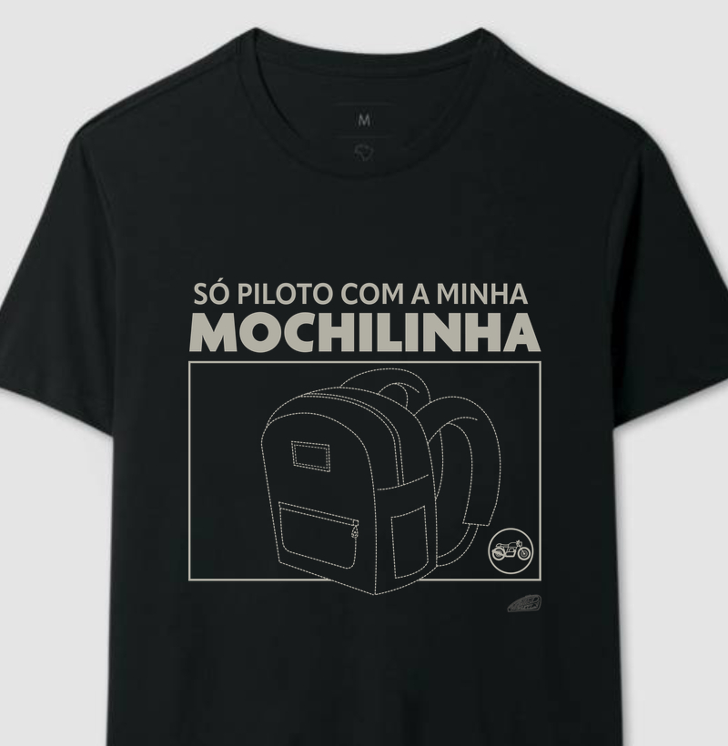 Só piloto com a minha Mochilinha