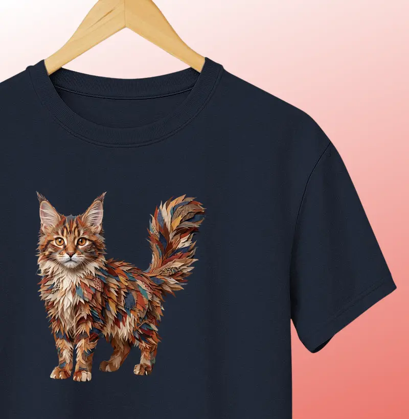 Maine Coon de pano
