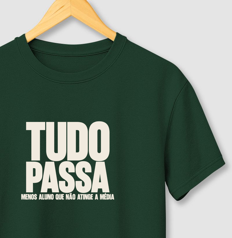 Tudo passa - Menos aluno que não atinge a média