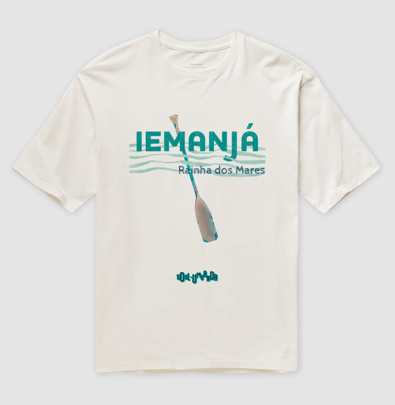 oversized IMANJÁ rainha dos mares unissex