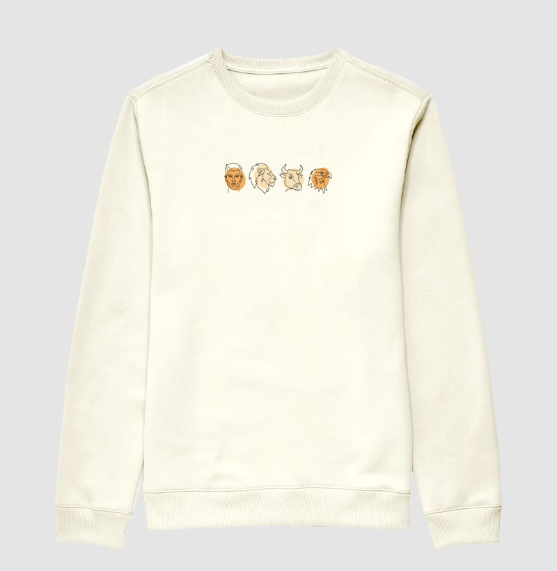 Ezequiel 1:10 | Suéter Moletom