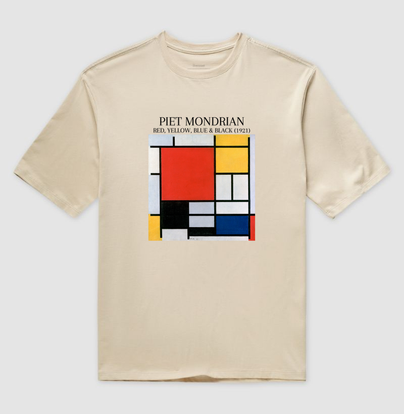Red, Yellow, Blue & Black (1921) V2. - Mondrian