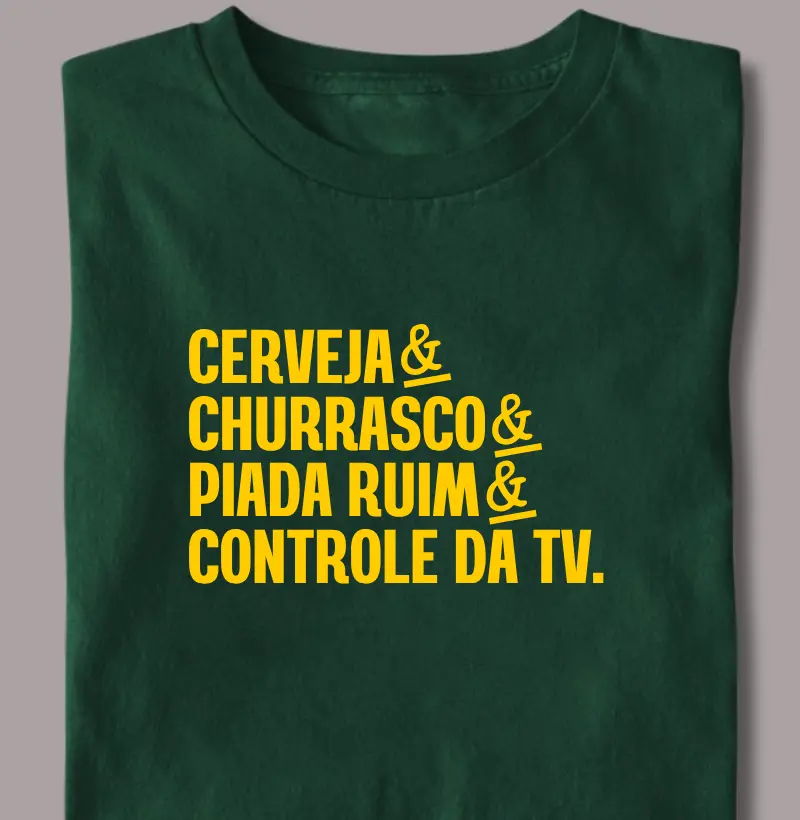 Cerveja & Churrasco & Piada Ruim & Controle da TV