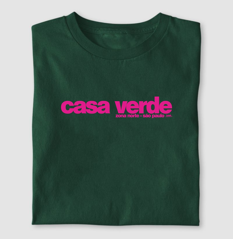 Casa Verde - Verde e Rosa