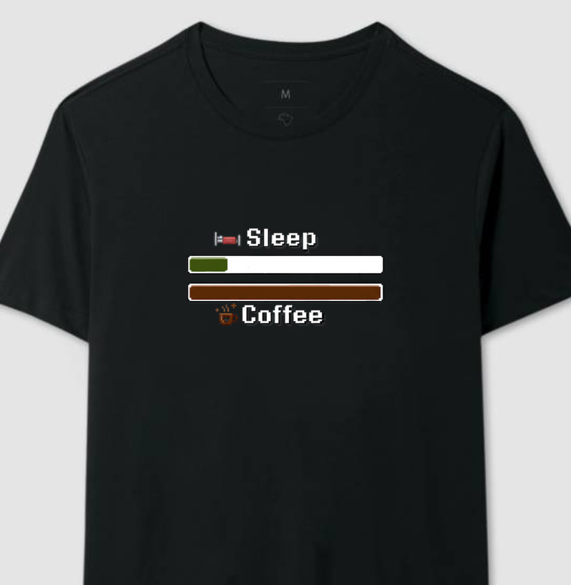 No sleep and a lot of coffee