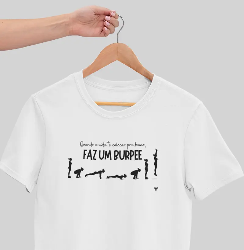Quando a vida te colocar pra baixo, faz um burpee