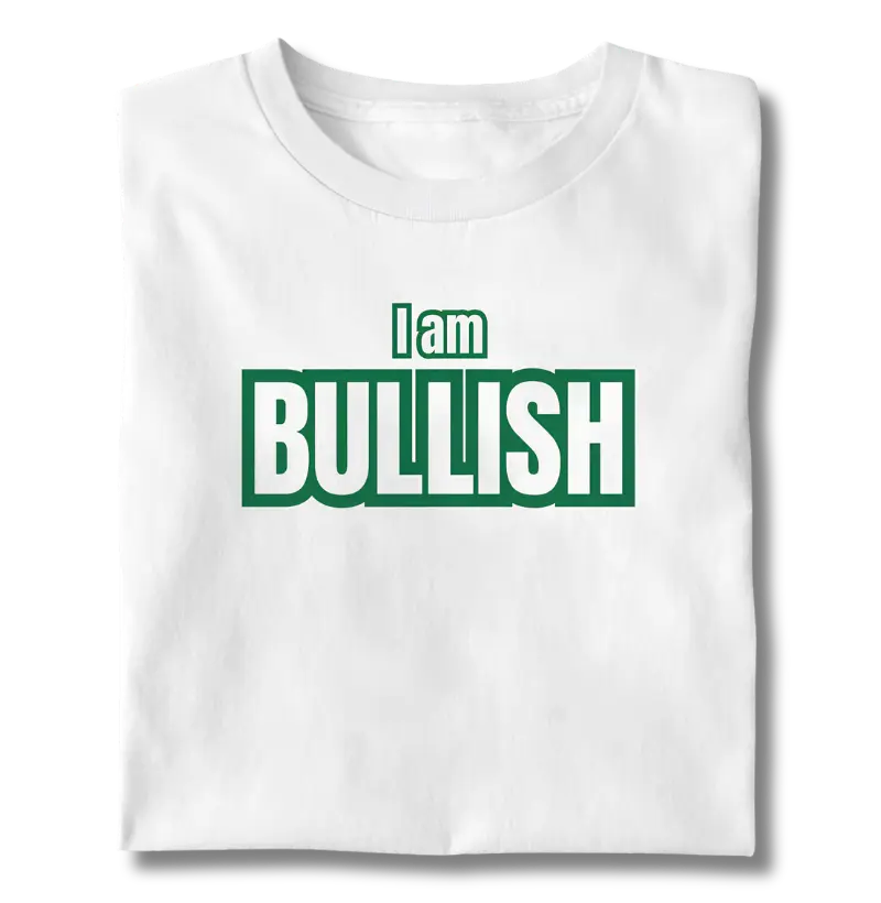 Camiseta Cripto Eu Estou Bullish