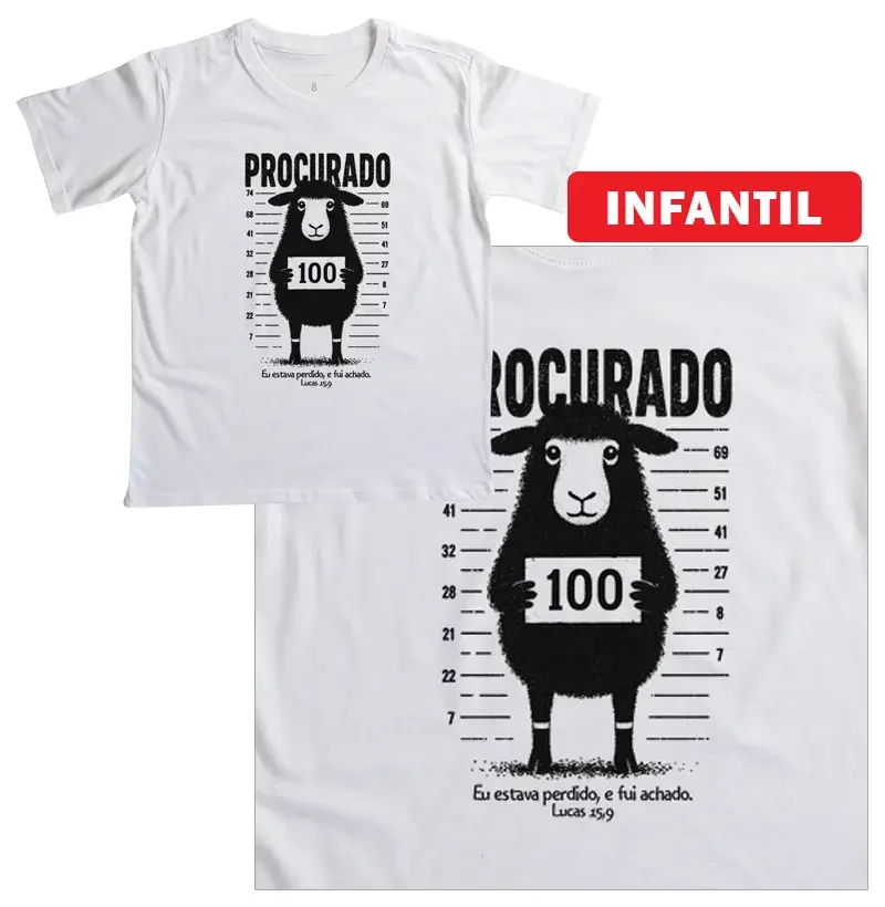Procurado Ovelha 100 - Infantil