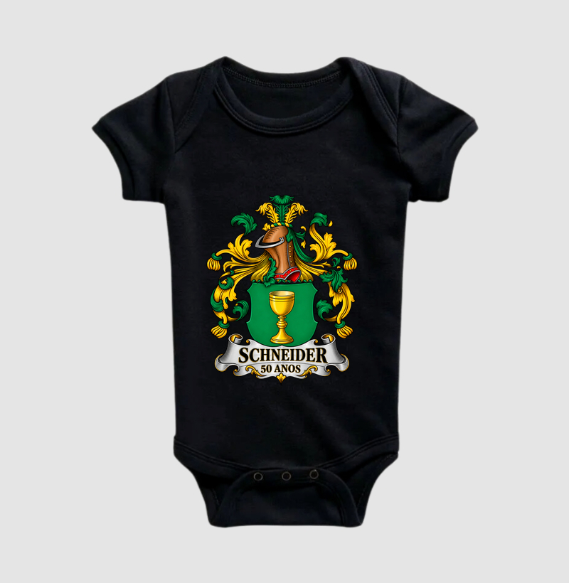 SCHNEIDER – 50 ANOS - Body Infantil
