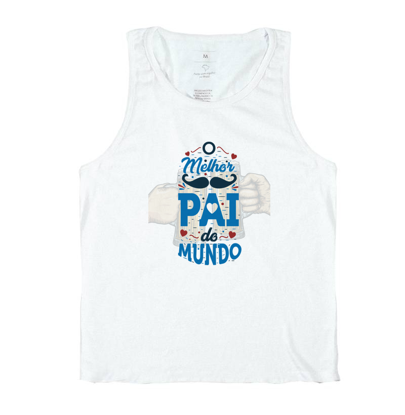 Camiseta Coleção Pai - Melhor pai do mundo Brindar
