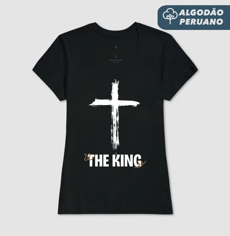 CRUZ THE KING - Estampa Branca