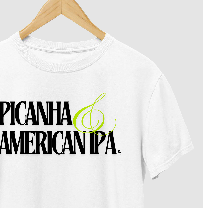 Picanha e IPA - Camiseta Brasa