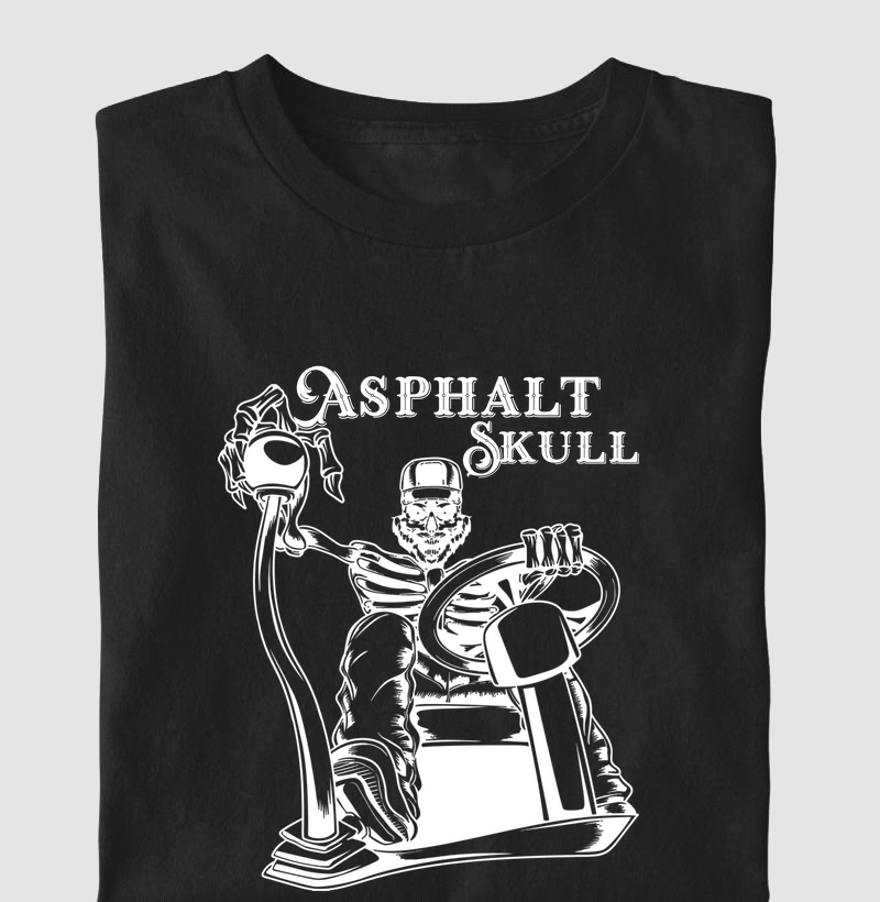 Asphalt Skull