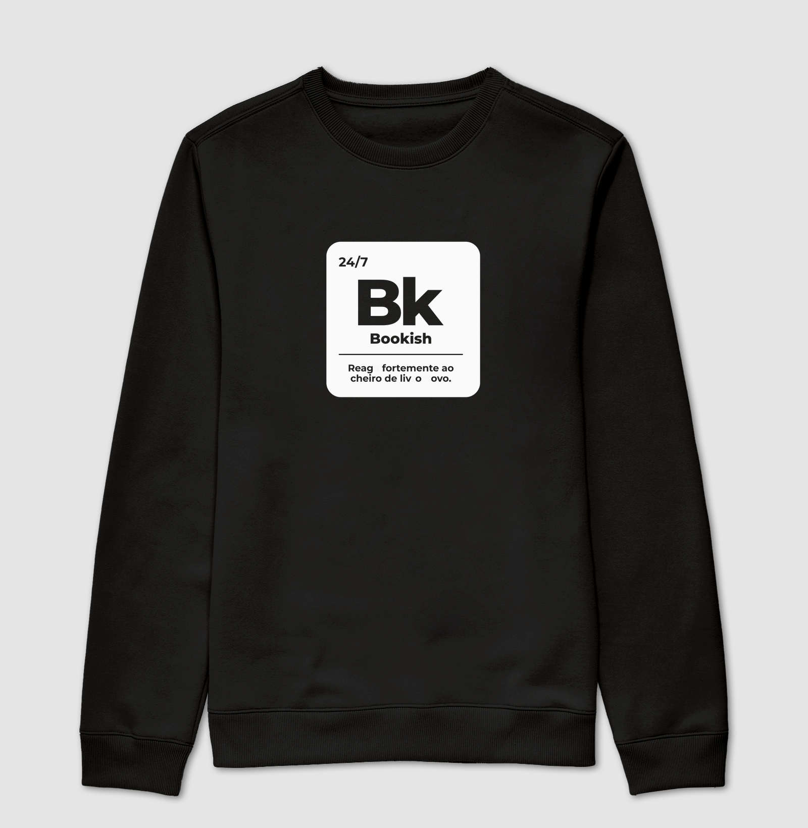 Bookish 24/7 - Suéter Moletom