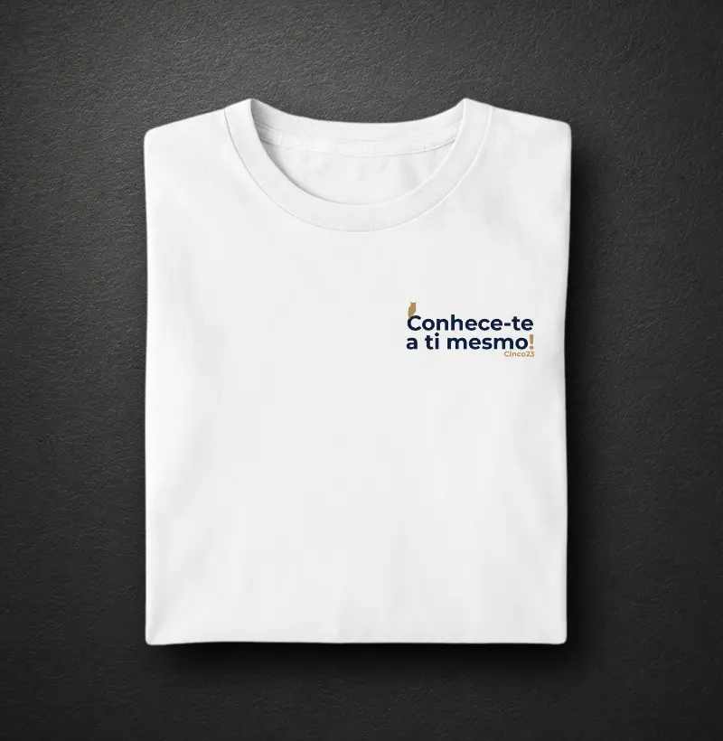 Camiseta: Conhece-te a ti mesmo II