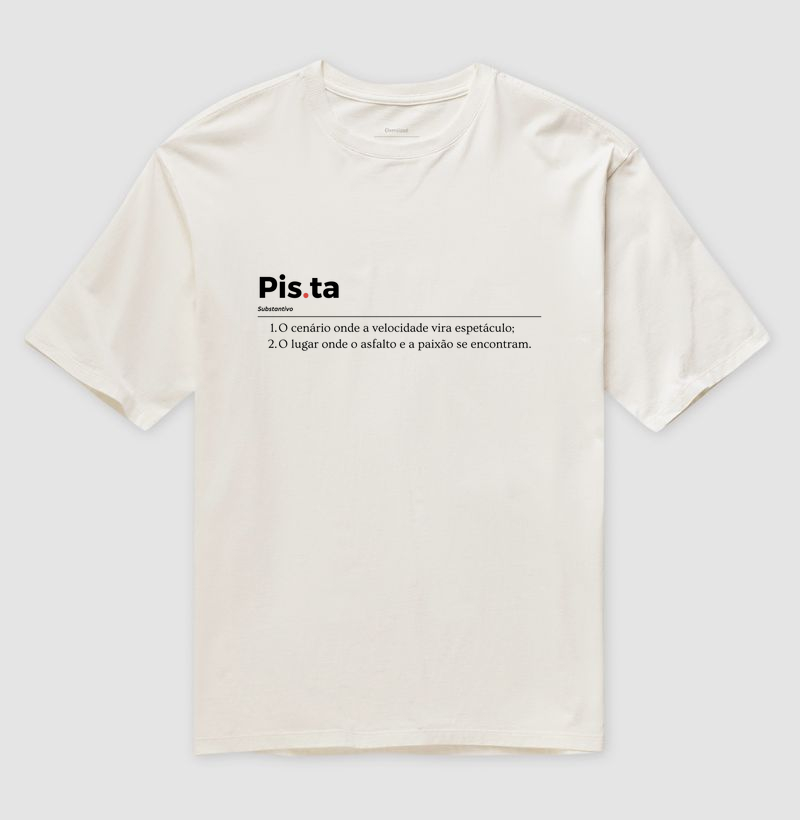 Camiseta Oversized - Pista