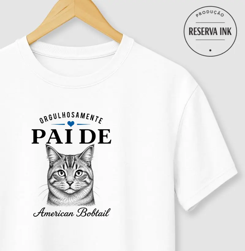 Pai de American Bobtail - Camiseta