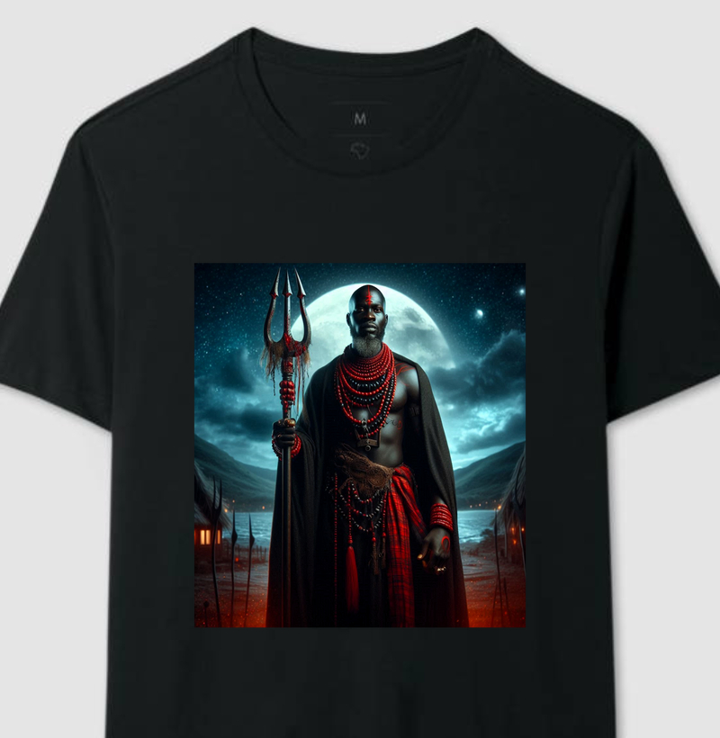 Camisa "Exu - Orixá da Comunicação e dos Caminhos"