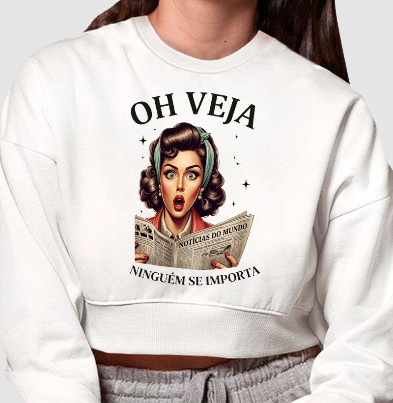Camiseta Pin-up "Ninguém se Importa" – O Brinde da Indiferença