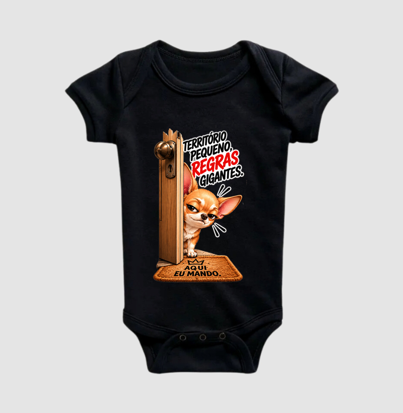 Território pequeno. Regras gigantes. - Body Infantil
