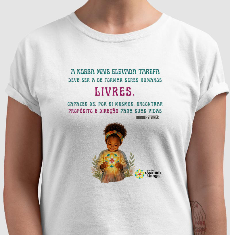 Camiseta Jasmim Manga v3 - Camiseta