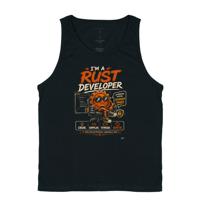 Regata I’m a Rust Developer — Criar, Compilar, Otimizar, Repetir