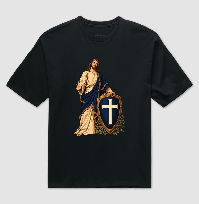 Escudo da Fé - Cristo Vivo