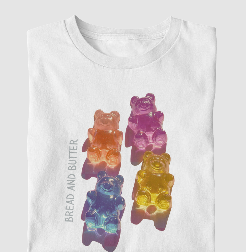 Camiseta Infantil All Jelly Bear